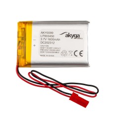 Lítium-polimer akkumulátor 3,7V/1600mAh