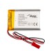 Lítium-polimer akkumulátor 3,7V/1600mAh