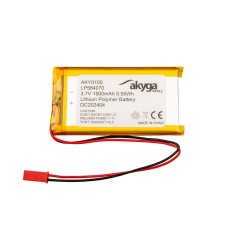 Lítium-polimer akkumulátor 3,7V/1500mAh