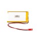 Lítium-polimer akkumulátor 3,7V/1500mAh