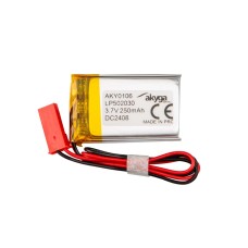 Lítium-polimer akkumulátor 3,7V/250mAh