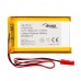 Lítium-polimer akkumulátor 3,7V/1350mAh