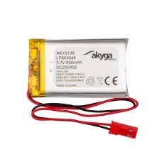 Lítium-polimer akkumulátor 3,7V/850mAh