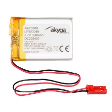 Lítium-polimer akkumulátor 3,7V/320mAh