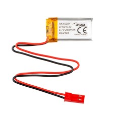 Lítium-polimer akkumulátor 3,7V/250mAh