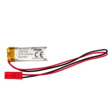 Li-Po akkumulátor LP401230 Akyga AKY0474 3,7V / 110mAh PCM JST 2-pin csatlakozó 150mm