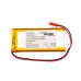 Li-Po akkumulátor LP654290 Akyga AKY0487 3.7V / 2600mAh PCM JST 2-Pin csatlakozó 150mm