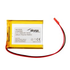 Lítium-polimer akkumulátor 3,7V/1400mAh