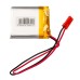 Lítium-polimer akkumulátor 3,7V/1200mAh