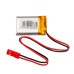 Lítium-polimer akkumulátor 3,7V/300mAh