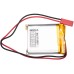Li-Po akkumulátor LP783442 Akyga AKY0659 3.7V / 1150mAh PCM JST 2-pin csatlakozó 150mm