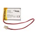 Li-Po baterija LP293441 Akyga AKY0822 3,7 V / 400 mAh PCM Molex 2-pinski konektor 150 mm