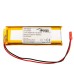 Li-Po akkumulátor LP123497 Akyga AKY0829 3.7V / 4500mAh PCM JST 2-pin csatlakozó 150mm