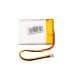 Li-Po akkumulátor LP503040 Akyga AKY0833 3.7V / 560mAh PCM + NTC Molex 3-Pin 80mm-es Molex 3-Pin 80mm