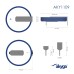 Lithum akkumulátor CR2032 HP2B Akyga AKY1109 3V / 210mAh 2-Pin