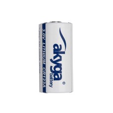 Lithum akkumulátor CR123 Akyga AKY1235 3V / 1500mAh 85°C esetén