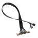 2xUSB 2.0 előlapi 78mm AK-CA-85