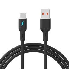 Kábel USB type C / USB A 1m AK-USB-62 Szilikon
