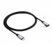 Szögben Kábel USB type C / Ligtning 1m AK-USB-56 30W hálós