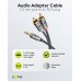 65288 Audioadapter kábel AUX, 3,5 mm-es Jack sztereó RCA csatlakozó, 2 méter