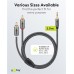 65288 Audioadapter kábel AUX, 3,5 mm-es Jack sztereó RCA csatlakozó, 2 méter