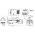 68748 RJ45 csatlakozó, CAT 5e STP árnyékolt, húzásmentesítővel, piros