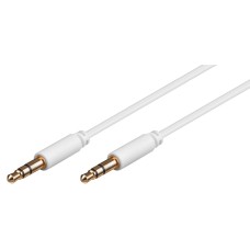 69114 3,5 mm-es Jack csatlakozókábel 3 méter, aranyozott