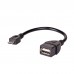 Adapter kábel AK-AD-09 USB-AF / microUSB-B