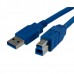 Kábel USB 3.0 A-B 1.8m AK-USB-09