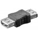 50293 USB 2.0 csatlakozó (Type A-anya) > USB 2.0 csatlakozó (Type A-anya)