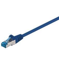93845 CAT 6A patch kábel, S/FTP (PiMF), kék, 7.5m